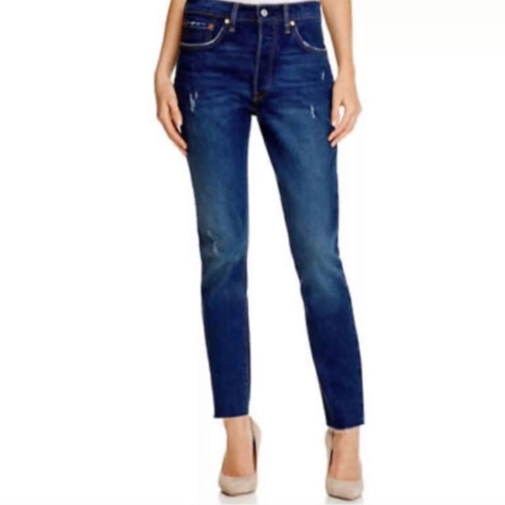 COPY - Levi’s 501 Skinny Button Fly Distressed NWT